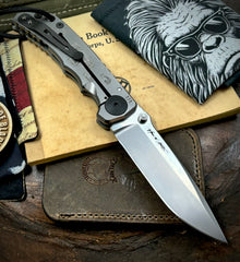 Spartan Blades Harsey Folder Sasquatch Special Edition Version 2 MAGNACUT Blade - USA MB