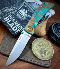 Spartan Blades Harsey Folder 3.25" Sasquatch at Sunset Special Edition with Magnacut Blade