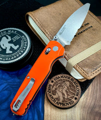 NEW Kershaw Bel Air XL-EMT 6110EMTORG Magnacut Blade with Duralock-Orange G10 Handles and Glass Breaker