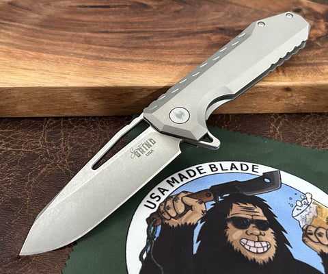 Southern Grind Penguin Stonewashed Full Ti in S90V - USA MB