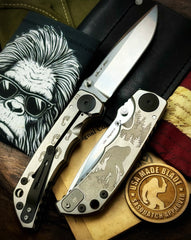 Spartan Blades Harsey Folder Sasquatch Special Edition Version 2 MAGNACUT Blade