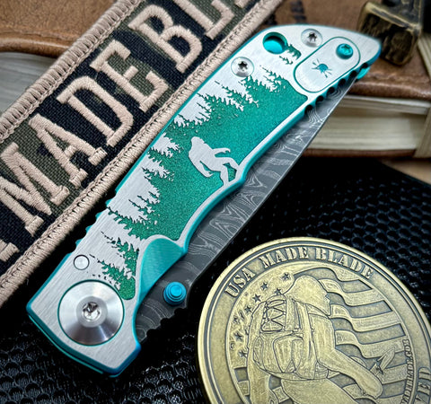 Spartan Blades Harsey Folder 3.25" Sasquatch Special Edition with Chad Nichols Dam