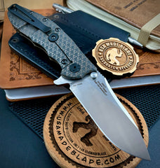 Bronzed Sasquatch Pattern ZT0562TI Full Ti  with Magnacut Blade