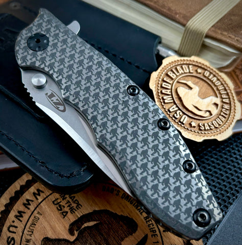 Sasquatch Pattern ZT0562TI Full Ti  with Magnacut Blade