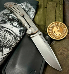 Spartan Harsey Folder Stonewashed MAGNACUT - USA MB