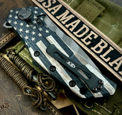 Zero Tolerance ZT0308BLKTS Stars & Stripes