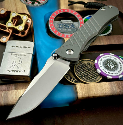 Um num zaan Drop Point in MagnaCut Chris Reeve Knives USAMBIG - USA MB