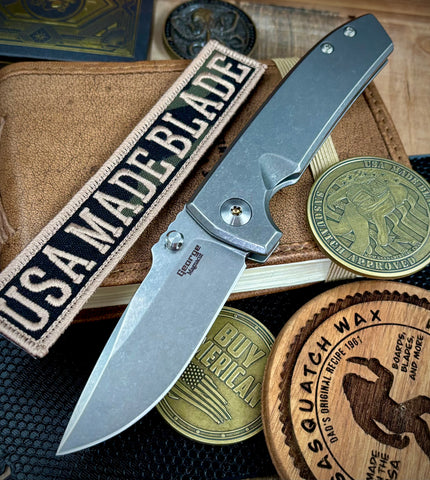 Insiders VECP Drop Point Non-Flipper Smooth Ti Magnacut - USA MB