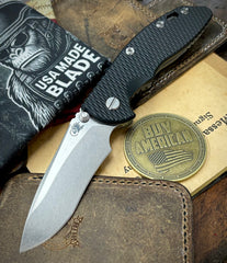 Hinderer XM-18 3.5" Recurve Non-flipper Black G10 Working Finish Ti Stonewashed Magnacut Blade