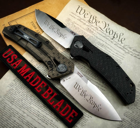 ZT0308CF FSS Battled Bronzed Stars and Stripes "We The People"