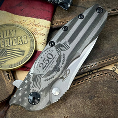 250th Prototype 1 Stars & Stripes ZT0562TI with Magnacut Blade