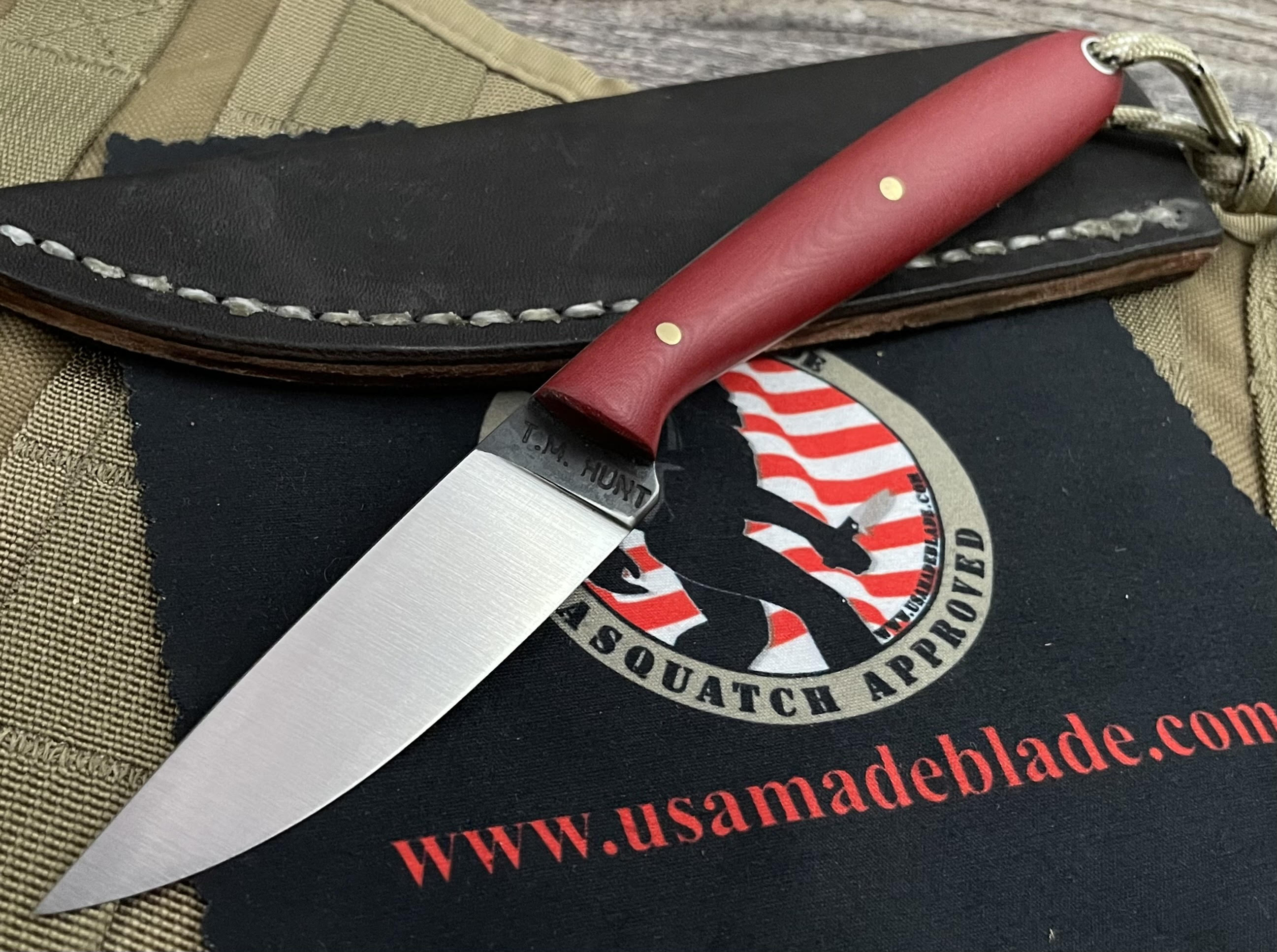 Custom Micarta Knife Handles