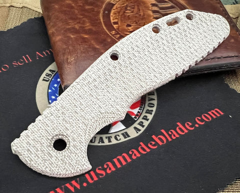 Textured OD Micarta Scale for Hinderer XM-24 - USA MB