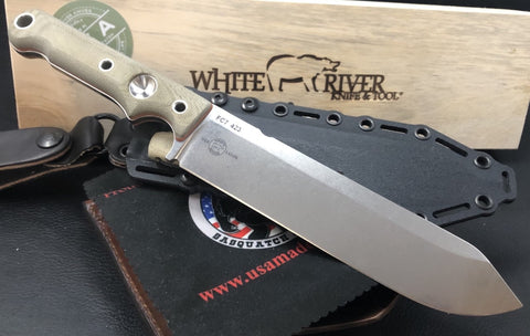 White River Knives Firecraft FC 7" S35VN - USA Made Blade