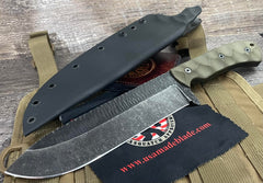 Stroup Knives BK1 OD G10 - USA MB