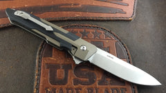 Spartan Blades Kranos Bronze Ti and Black G10 - USA Made Blade