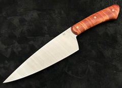 Nicholas Nichols 6" Chef Knife with Maple Handles, Copper Pins and Nitro-V - USA MB