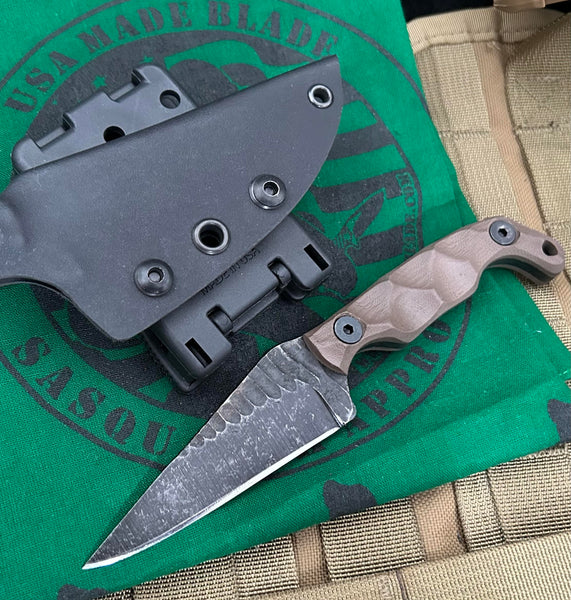 Stroup Knives Mini with FDE G10