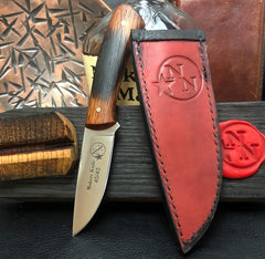 Limited Edition Makers Knife wth Makers Mark Barrel Handles - USA Made Blade