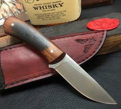 Limited Edition Makers Knife wth Makers Mark Barrel Handles - USA Made Blade
