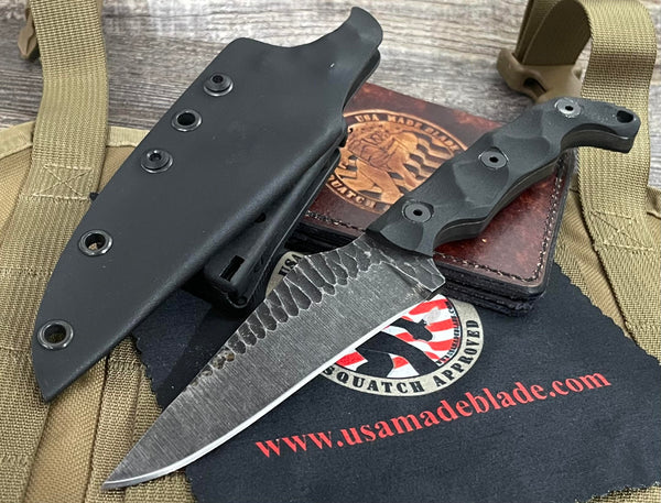 Stroup Knives TU2 Black G10