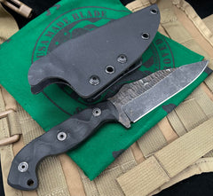 Stroup Knives TU1 Black Layered G10 - USA MB
